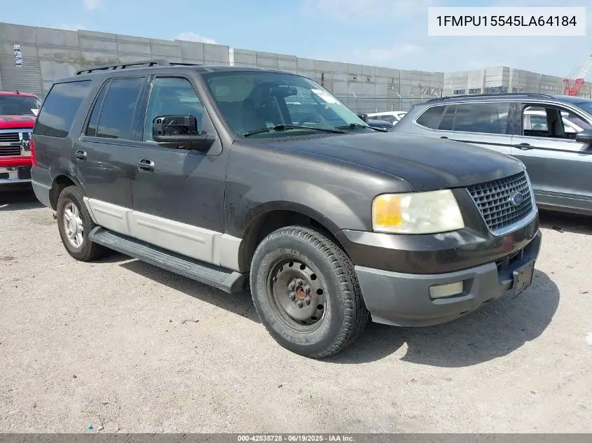 2005 Ford Expedition Xlt VIN: 1FMPU15545LA64184 Lot: 42535728