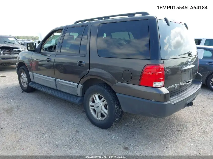 2005 Ford Expedition Xlt VIN: 1FMPU15545LA64184 Lot: 42535728