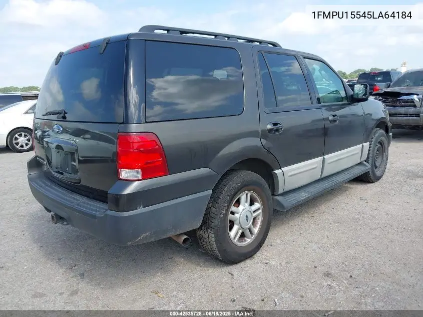 2005 Ford Expedition Xlt VIN: 1FMPU15545LA64184 Lot: 42535728