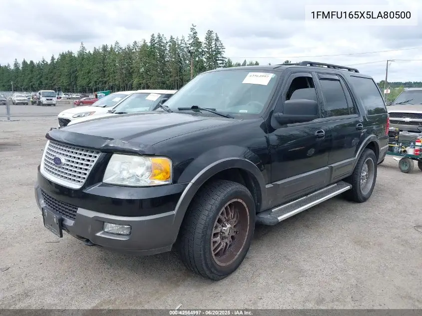 2005 Ford Expedition Nbx/Xlt VIN: 1FMFU165X5LA80500 Lot: 42564997