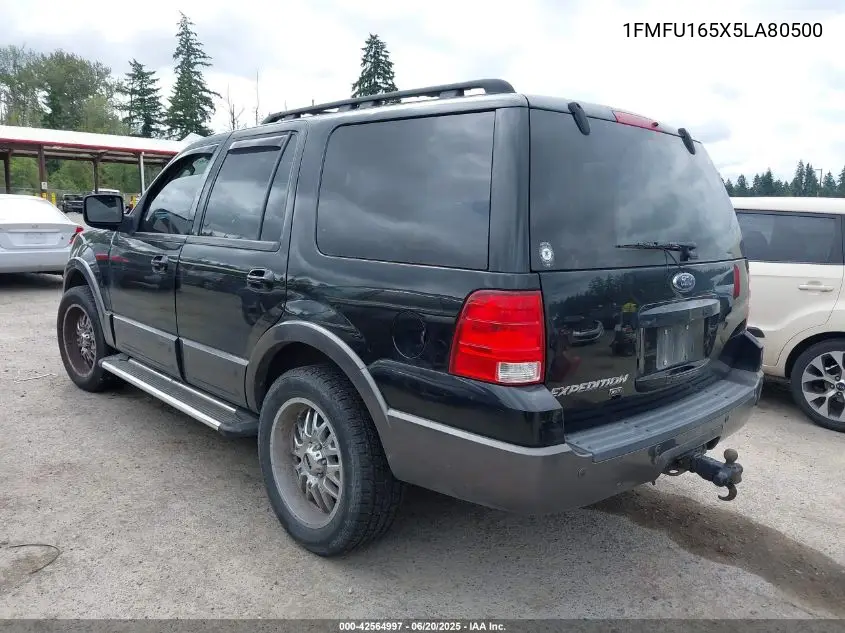 2005 Ford Expedition Nbx/Xlt VIN: 1FMFU165X5LA80500 Lot: 42564997