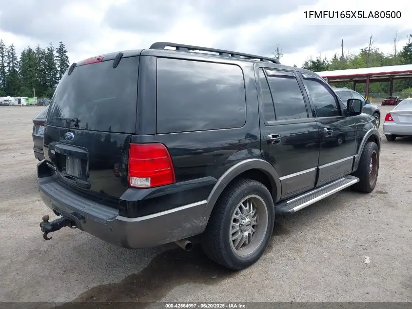 2005 Ford Expedition Nbx/Xlt VIN: 1FMFU165X5LA80500 Lot: 42564997