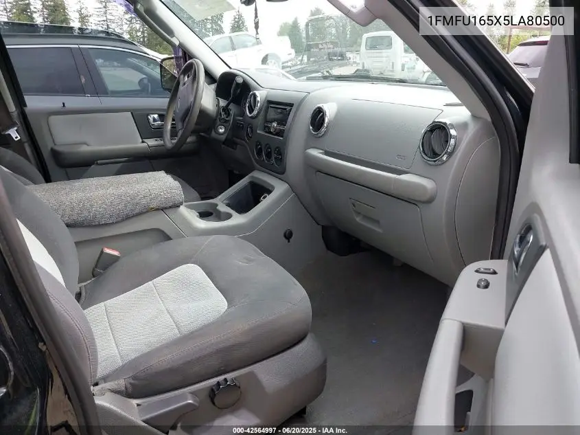 2005 Ford Expedition Nbx/Xlt VIN: 1FMFU165X5LA80500 Lot: 42564997
