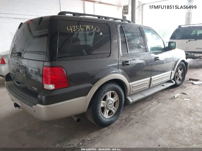 2005 Ford Expedition Eddie Bauer/King Ranch VIN: 1FMFU18515LA56499 Lot: 42567930