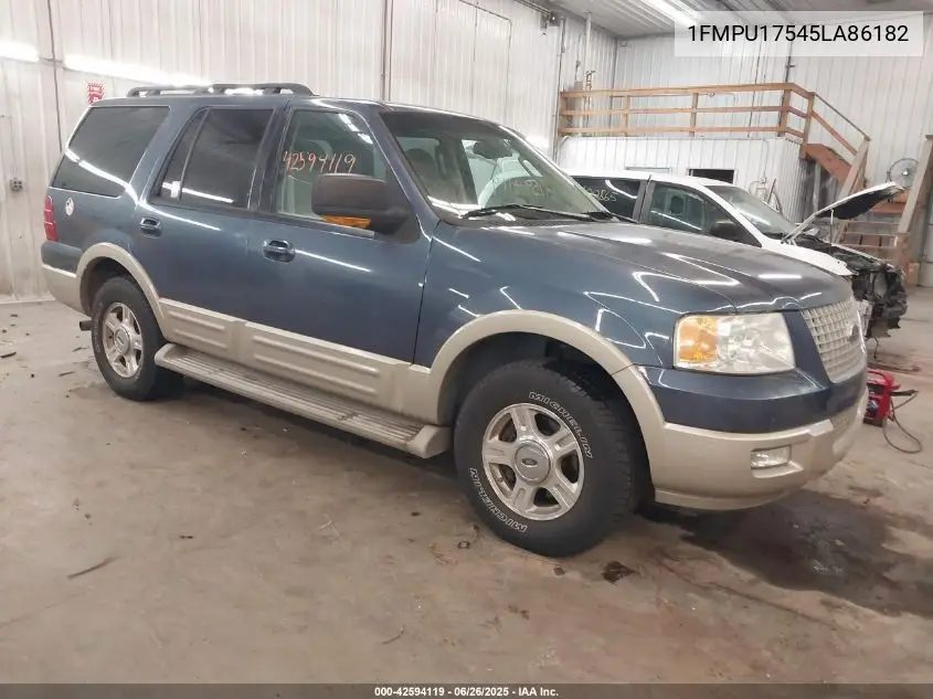 2005 Ford Expedition Eddie Bauer/King Ranch VIN: 1FMPU17545LA86182 Lot: 42594119