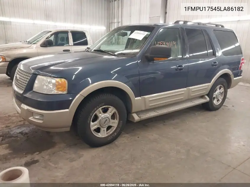 2005 Ford Expedition Eddie Bauer/King Ranch VIN: 1FMPU17545LA86182 Lot: 42594119