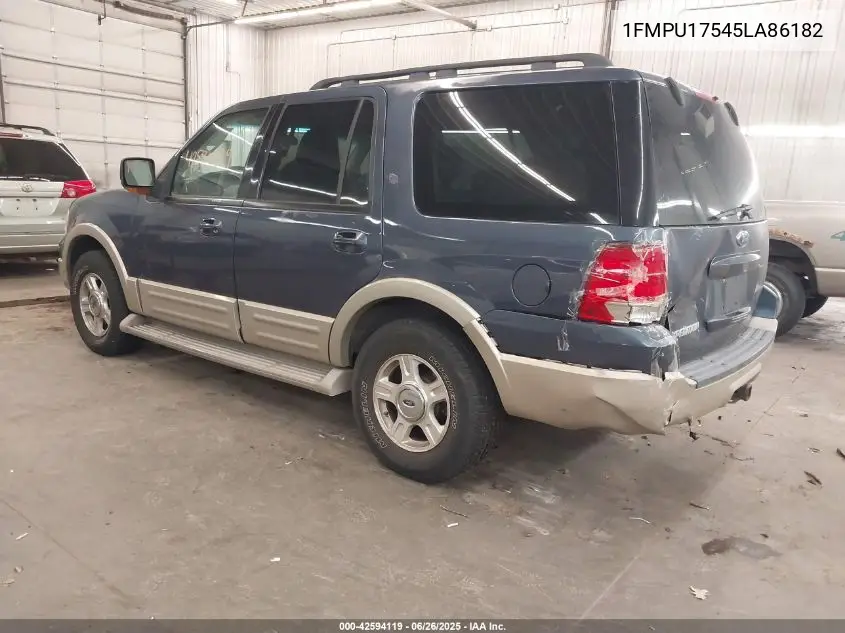 2005 Ford Expedition Eddie Bauer/King Ranch VIN: 1FMPU17545LA86182 Lot: 42594119