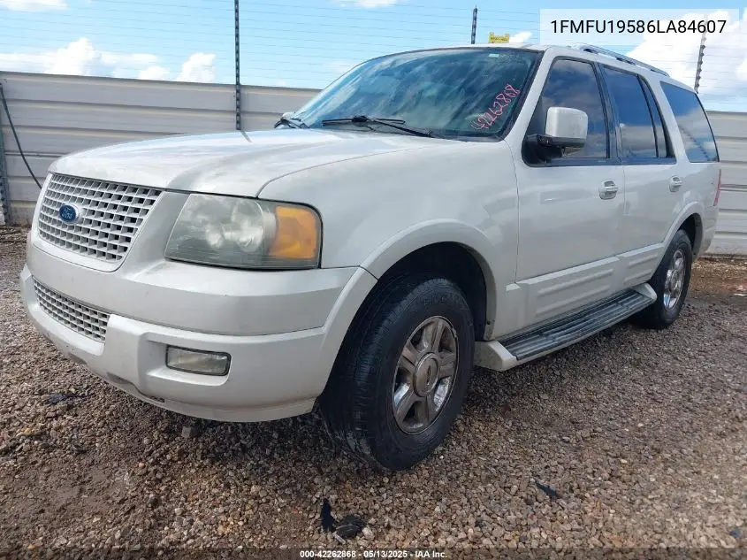 2006 Ford Expedition Limited VIN: 1FMFU19586LA84607 Lot: 42262868