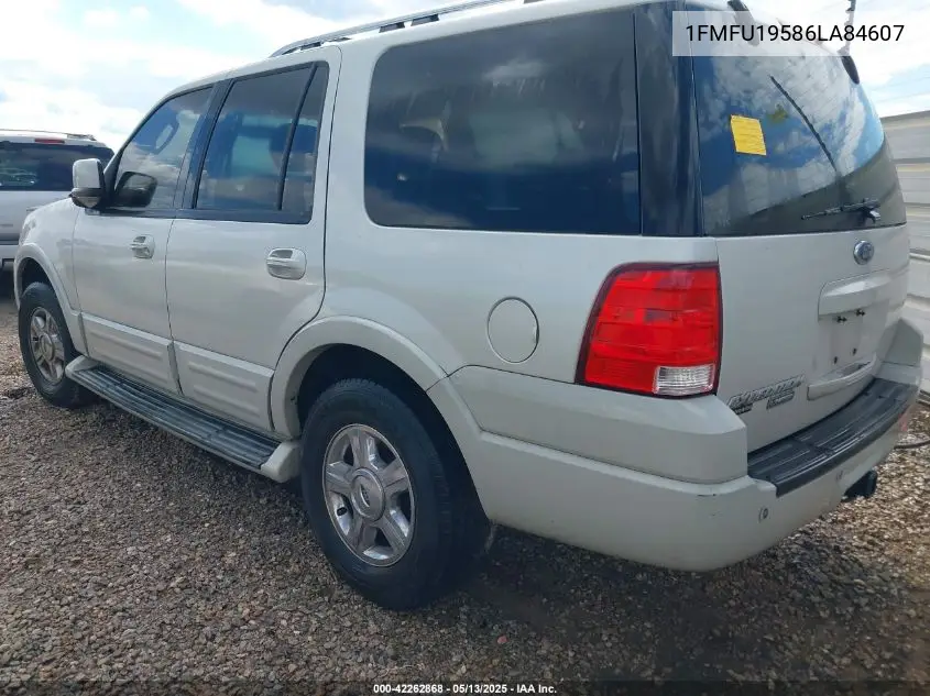2006 Ford Expedition Limited VIN: 1FMFU19586LA84607 Lot: 42262868