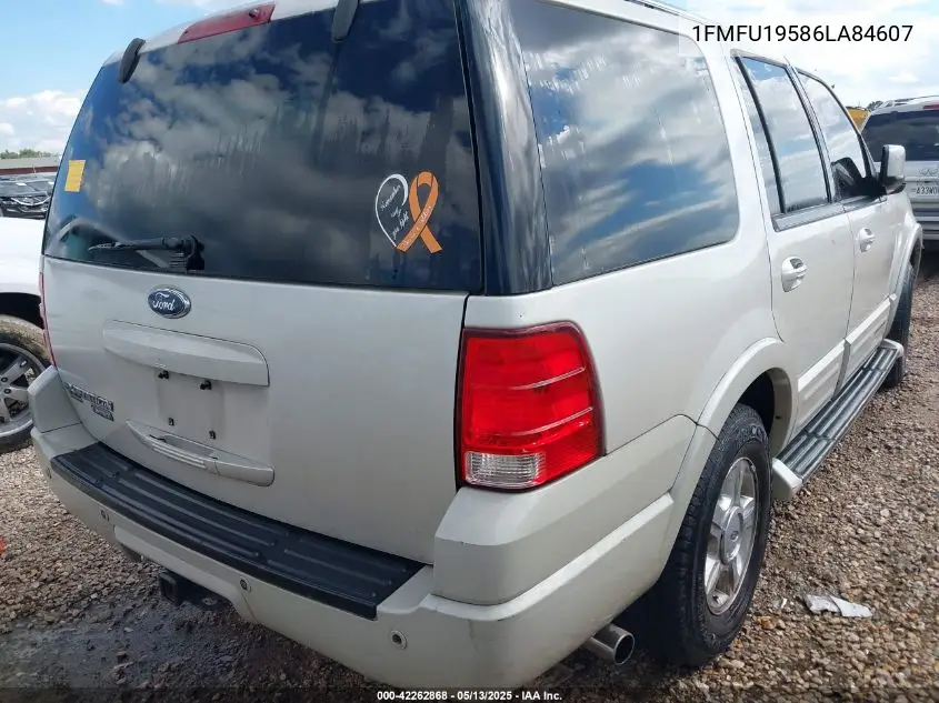 2006 Ford Expedition Limited VIN: 1FMFU19586LA84607 Lot: 42262868