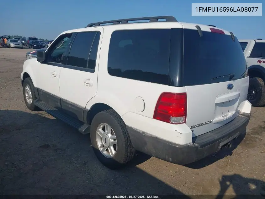 2006 Ford Expedition Xlt VIN: 1FMPU16596LA08077 Lot: 42605925