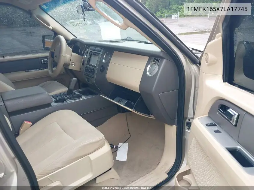 2007 Ford Expedition El Xlt VIN: 1FMFK165X7LA17745 Lot: 42127365