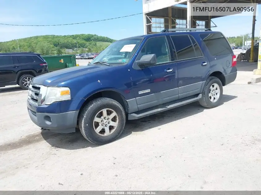 2007 Ford Expedition Xlt VIN: 1FMFU16507LA90956 Lot: 42221666