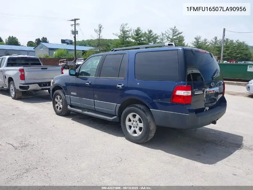2007 Ford Expedition Xlt VIN: 1FMFU16507LA90956 Lot: 42221666
