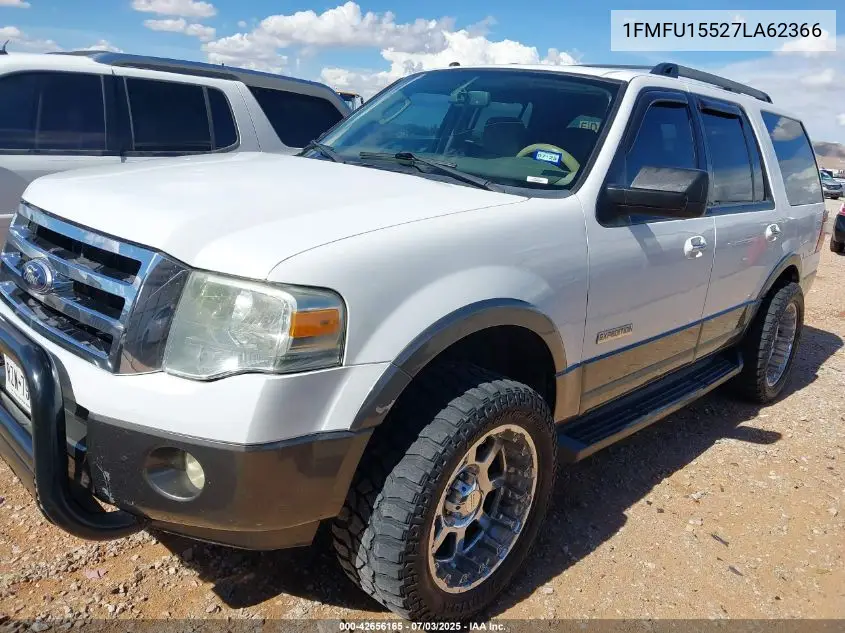 2007 Ford Expedition Xlt VIN: 1FMFU15527LA62366 Lot: 42656165