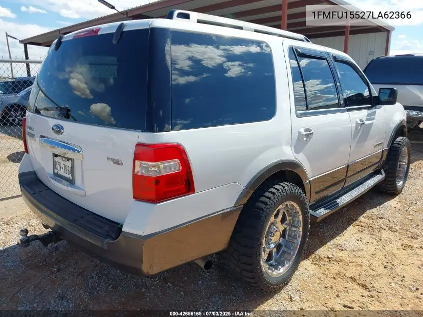 2007 Ford Expedition Xlt VIN: 1FMFU15527LA62366 Lot: 42656165