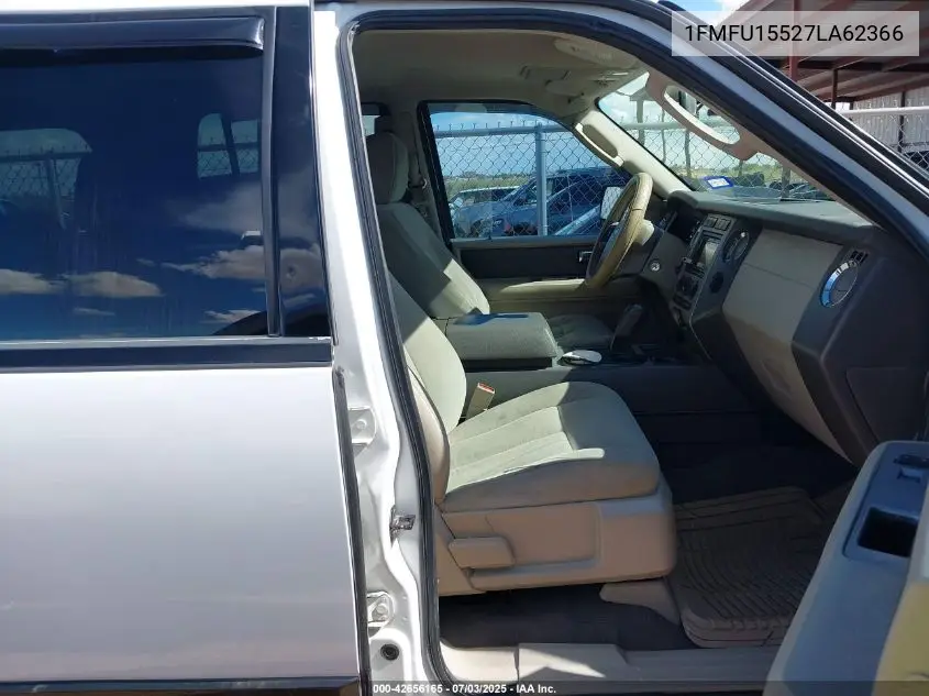 2007 Ford Expedition Xlt VIN: 1FMFU15527LA62366 Lot: 42656165