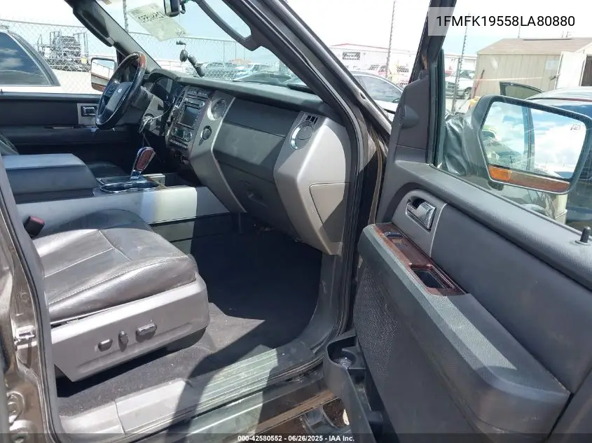 2008 Ford Expedition El Limited VIN: 1FMFK19558LA80880 Lot: 42580552