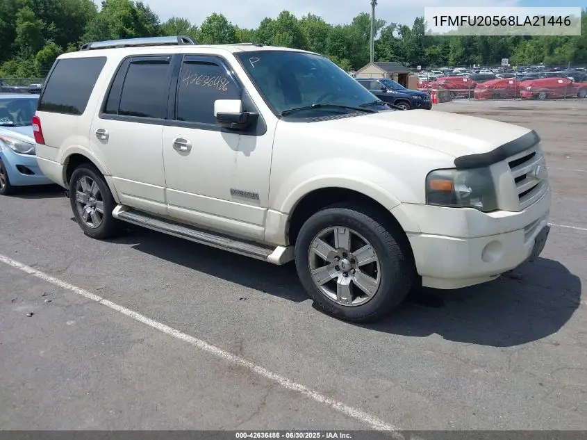 2008 Ford Expedition Limited VIN: 1FMFU20568LA21446 Lot: 42636486
