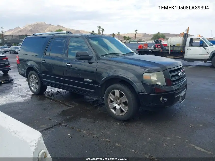 2008 Ford Expedition El Limited VIN: 1FMFK19508LA39394 Lot: 42660736