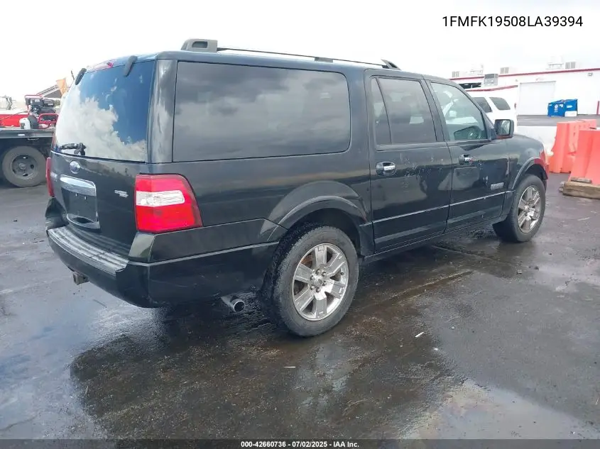 2008 Ford Expedition El Limited VIN: 1FMFK19508LA39394 Lot: 42660736