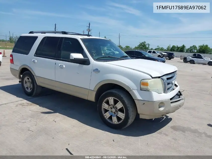 2009 Ford Expedition Eddie Bauer/King Ranch VIN: 1FMFU17589EA97062 Lot: 42243841