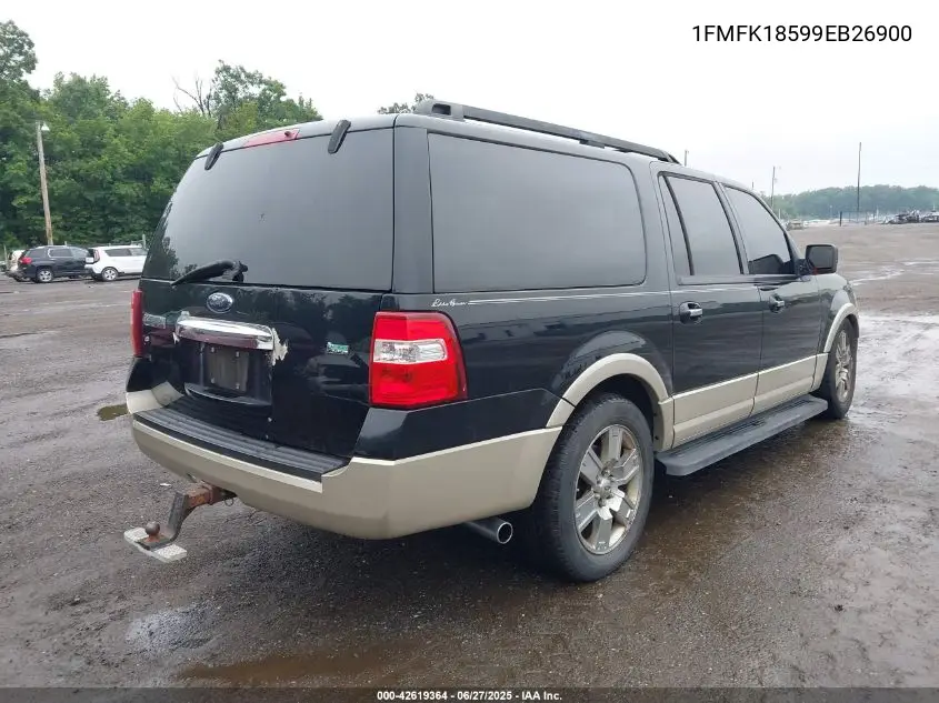 2009 Ford Expedition El Eddie Bauer/King Ranch VIN: 1FMFK18599EB26900 Lot: 42619364