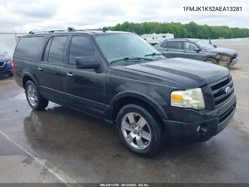 2010 Ford Expedition El Limited VIN: 1FMJK1K52AEA13281 Lot: 42214789