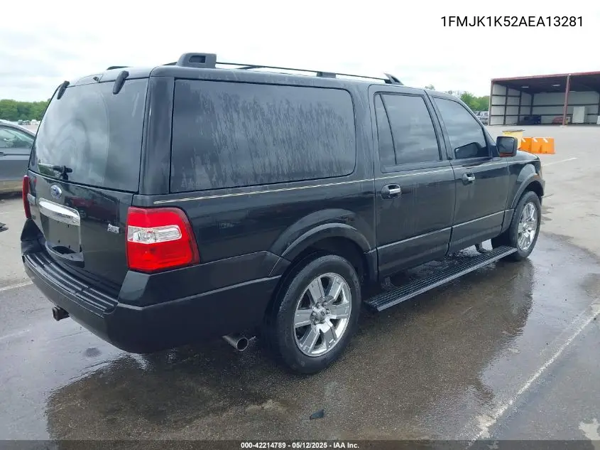2010 Ford Expedition El Limited VIN: 1FMJK1K52AEA13281 Lot: 42214789