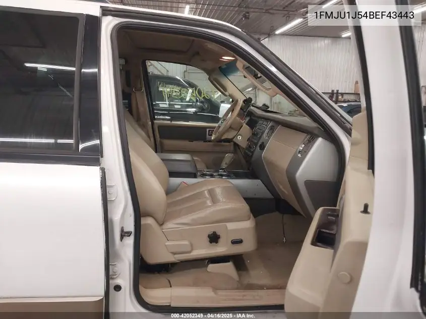 2011 Ford Expedition Xlt VIN: 1FMJU1J54BEF43443 Lot: 42052349