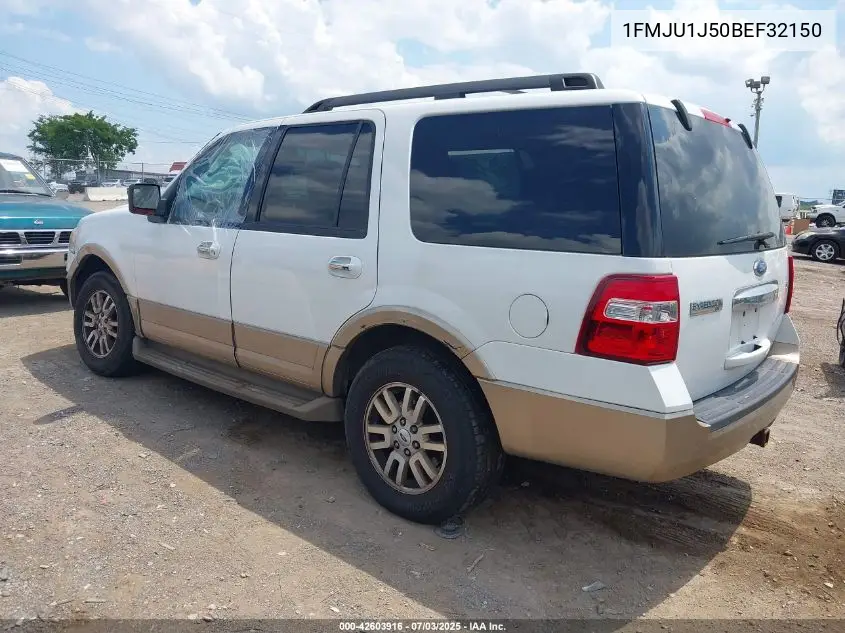 2011 Ford Expedition Xlt VIN: 1FMJU1J50BEF32150 Lot: 42603916