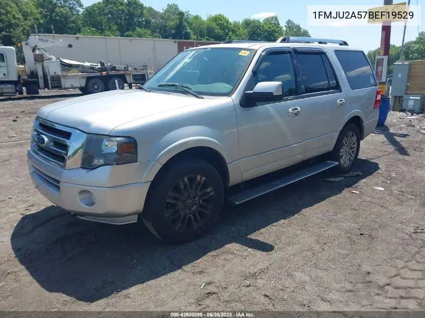 2011 Ford Expedition Limited VIN: 1FMJU2A57BEF19529 Lot: 42608895