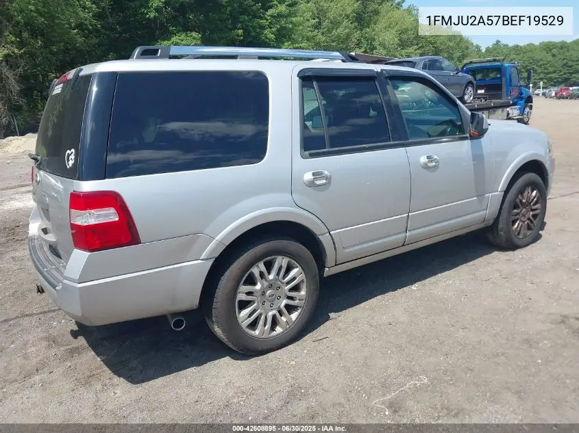 2011 Ford Expedition Limited VIN: 1FMJU2A57BEF19529 Lot: 42608895