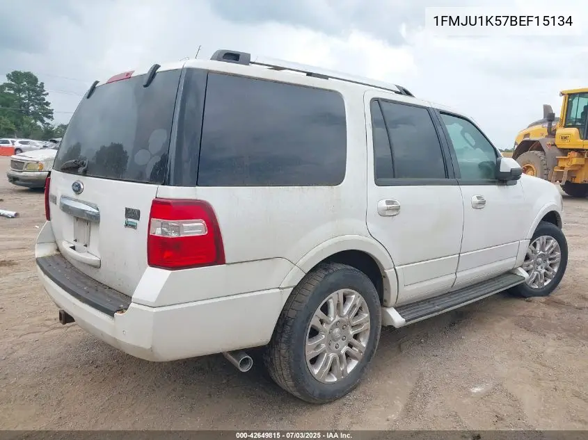 2011 Ford Expedition Limited VIN: 1FMJU1K57BEF15134 Lot: 42649815