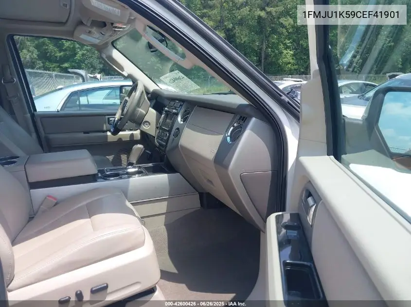 2012 Ford Expedition Limited VIN: 1FMJU1K59CEF41901 Lot: 42600426