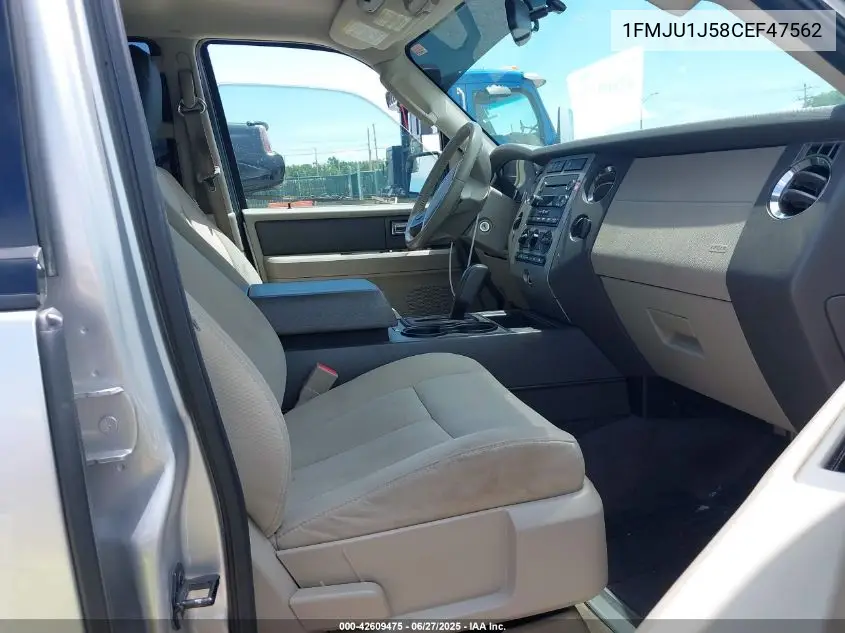 2012 Ford Expedition Xlt VIN: 1FMJU1J58CEF47562 Lot: 42609475