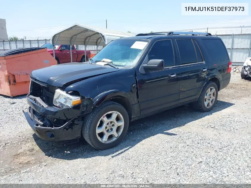 2013 Ford Expedition Limited VIN: 1FMJU1K51DEF37973 Lot: 42581383