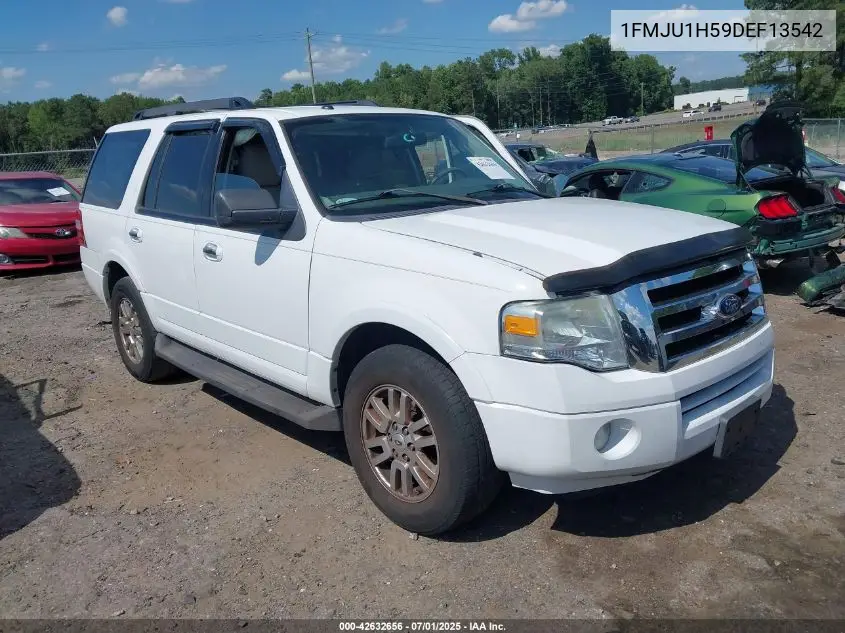 2013 Ford Expedition Xlt VIN: 1FMJU1H59DEF13542 Lot: 42632656