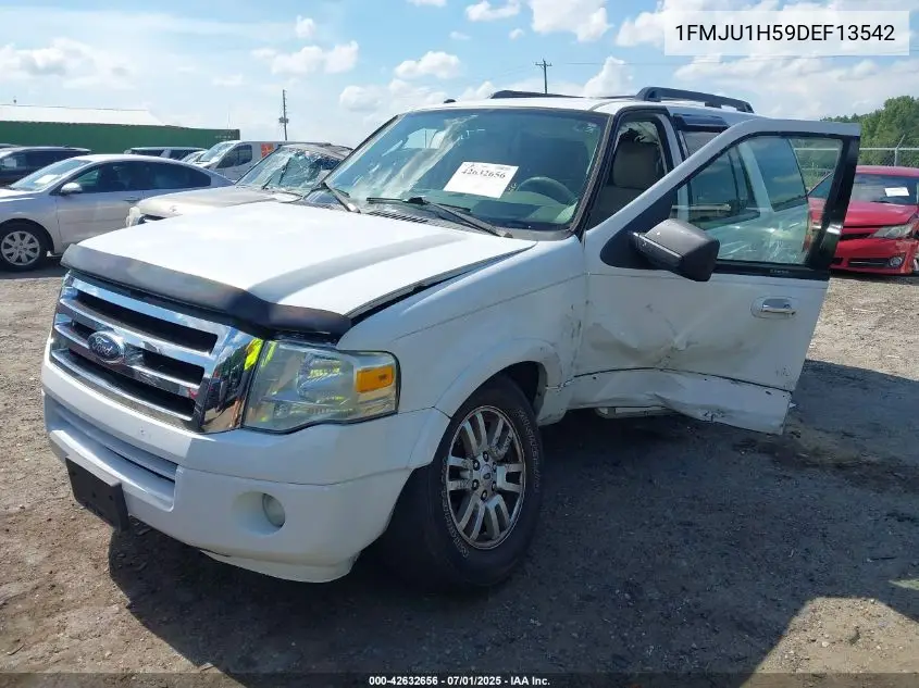 2013 Ford Expedition Xlt VIN: 1FMJU1H59DEF13542 Lot: 42632656
