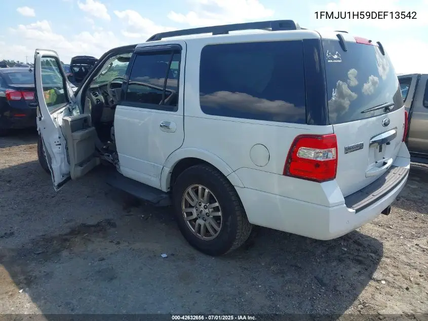 2013 Ford Expedition Xlt VIN: 1FMJU1H59DEF13542 Lot: 42632656