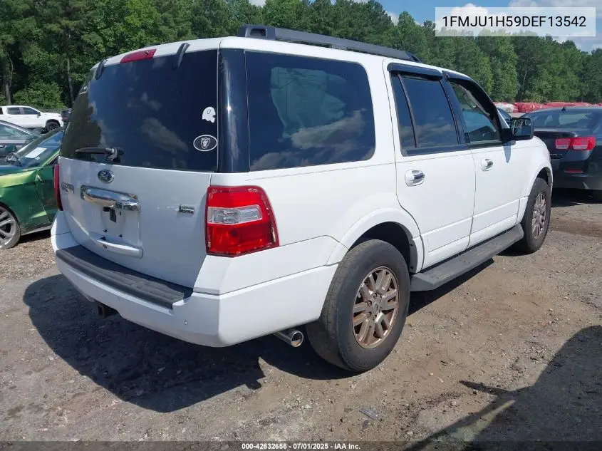 2013 Ford Expedition Xlt VIN: 1FMJU1H59DEF13542 Lot: 42632656