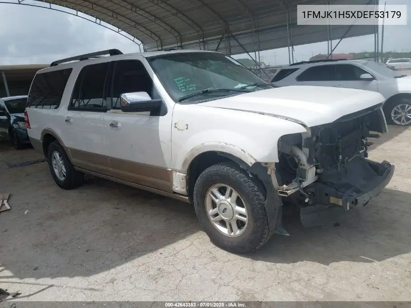 2013 Ford Expedition El King Ranch VIN: 1FMJK1H5XDEF53179 Lot: 42643353