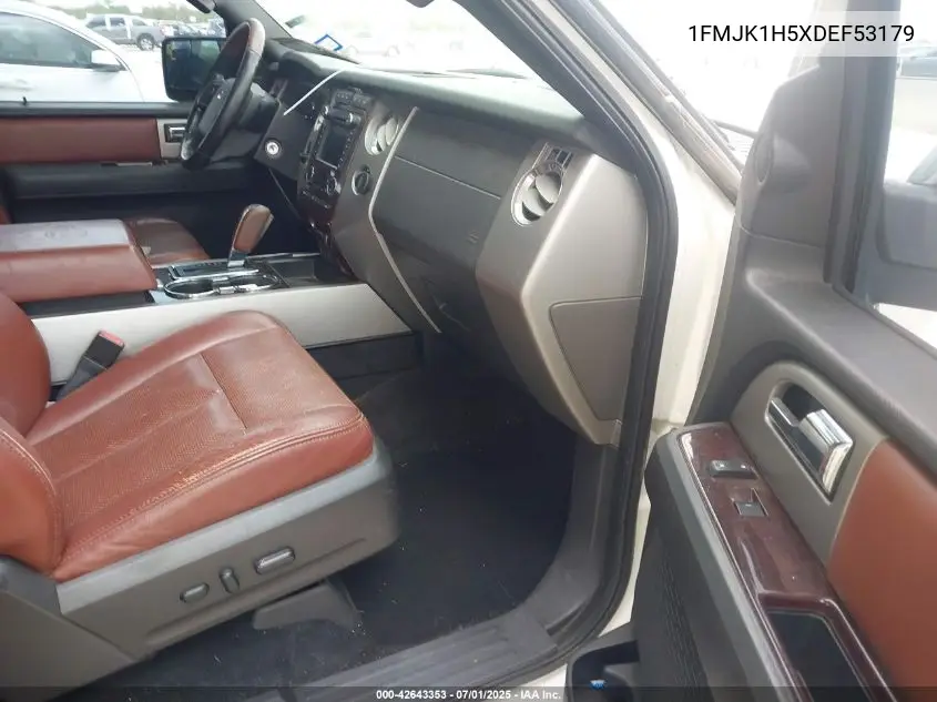 2013 Ford Expedition El King Ranch VIN: 1FMJK1H5XDEF53179 Lot: 42643353