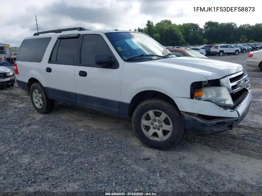 2013 Ford Expedition El Xl VIN: 1FMJK1F53DEF58873 Lot: 42645335
