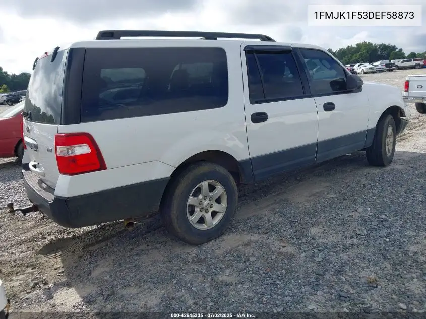 2013 Ford Expedition El Xl VIN: 1FMJK1F53DEF58873 Lot: 42645335