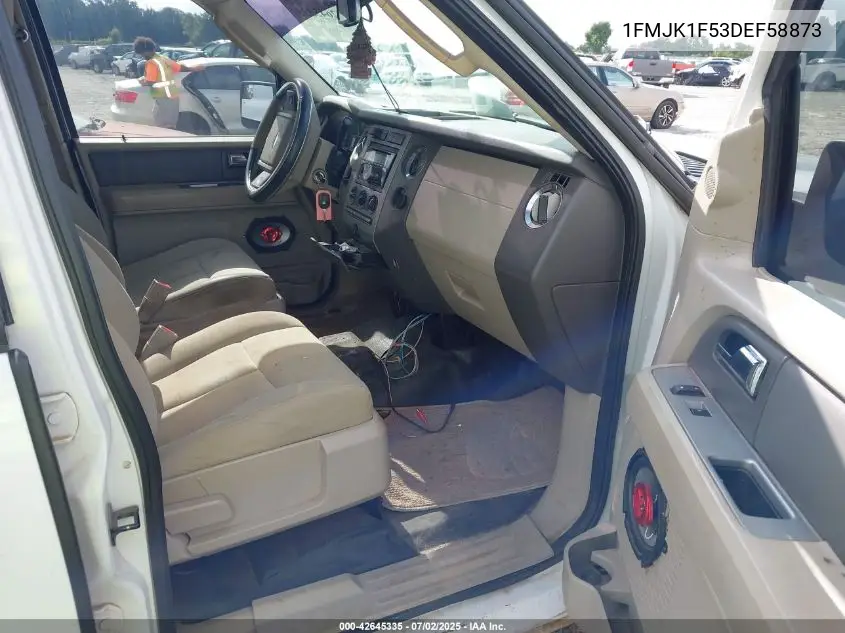 2013 Ford Expedition El Xl VIN: 1FMJK1F53DEF58873 Lot: 42645335