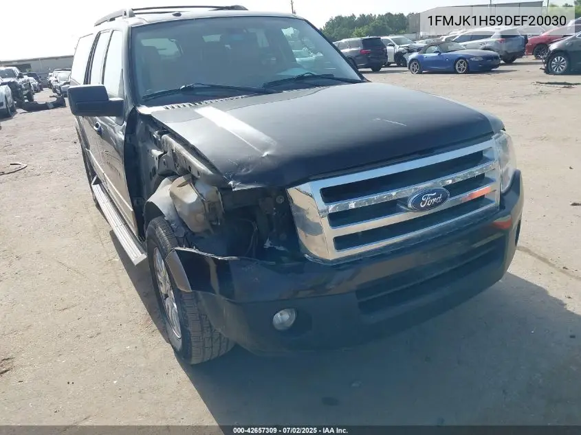 2013 Ford Expedition El Xlt VIN: 1FMJK1H59DEF20030 Lot: 42657309