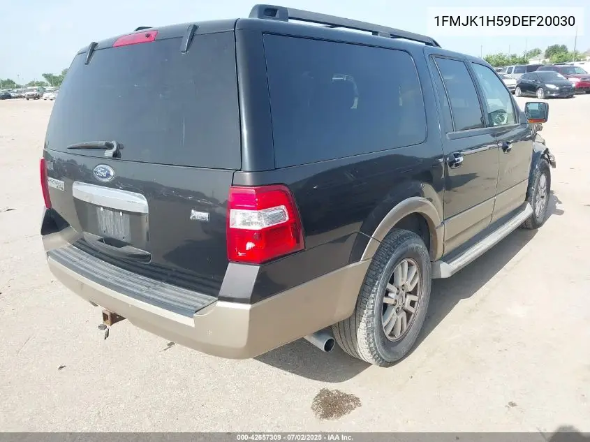2013 Ford Expedition El Xlt VIN: 1FMJK1H59DEF20030 Lot: 42657309