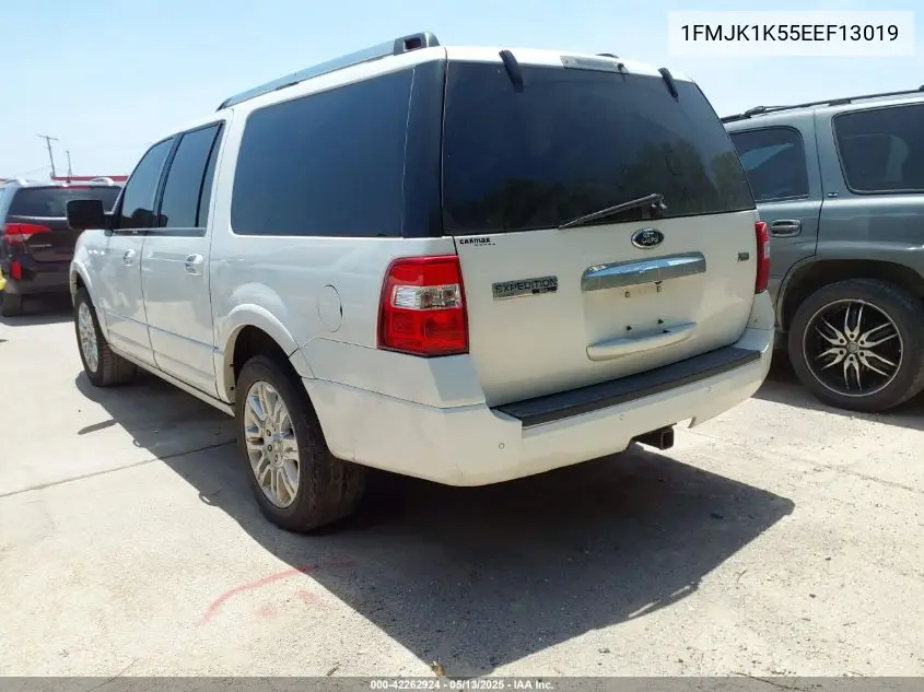 2014 Ford Expedition El Limited VIN: 1FMJK1K55EEF13019 Lot: 42262924