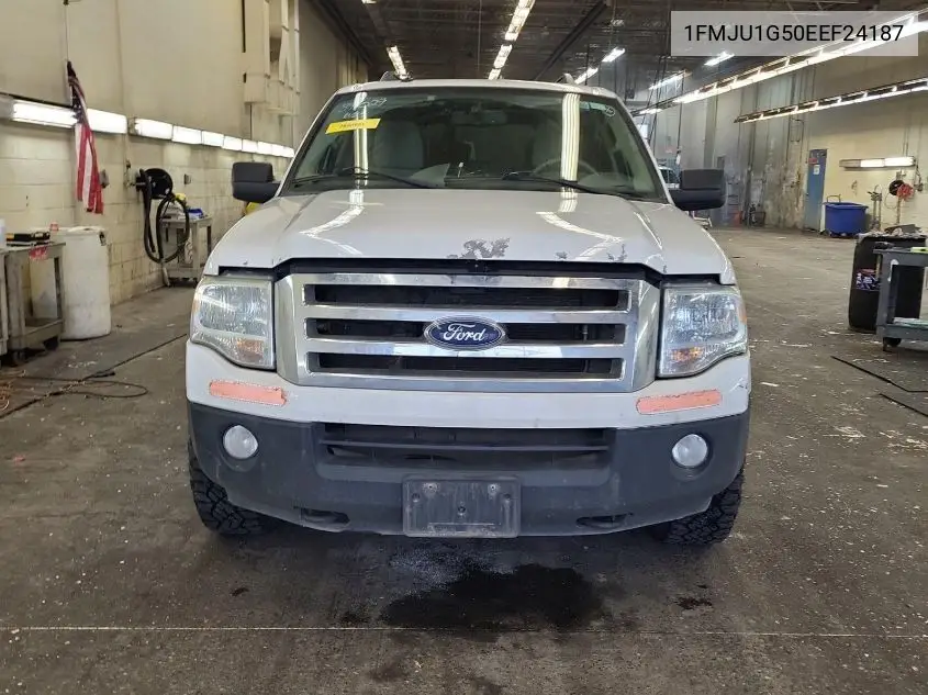 2014 Ford Expedition Xl VIN: 1FMJU1G50EEF24187 Lot: 42616117